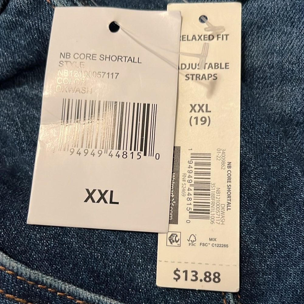 No Boundaries Overall Shorts - Picture 11 of 12
